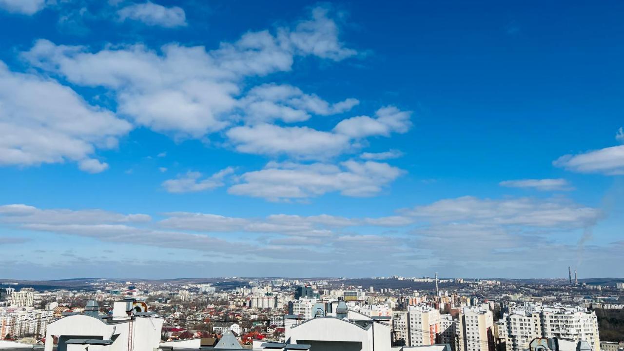 Comfortable Apartment With A Panoramic View تشيسيناو المظهر الخارجي الصورة